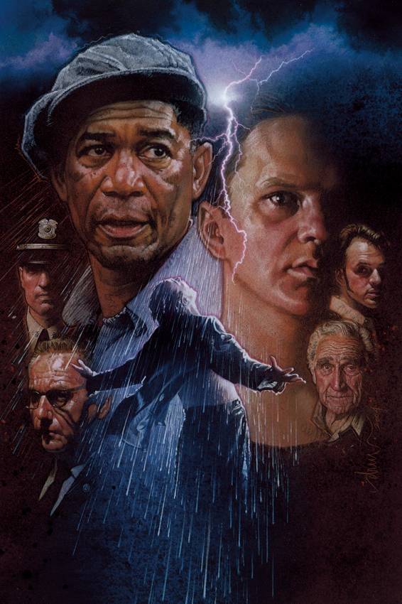 The Shawshank Redemption poster by Drew Struzan
