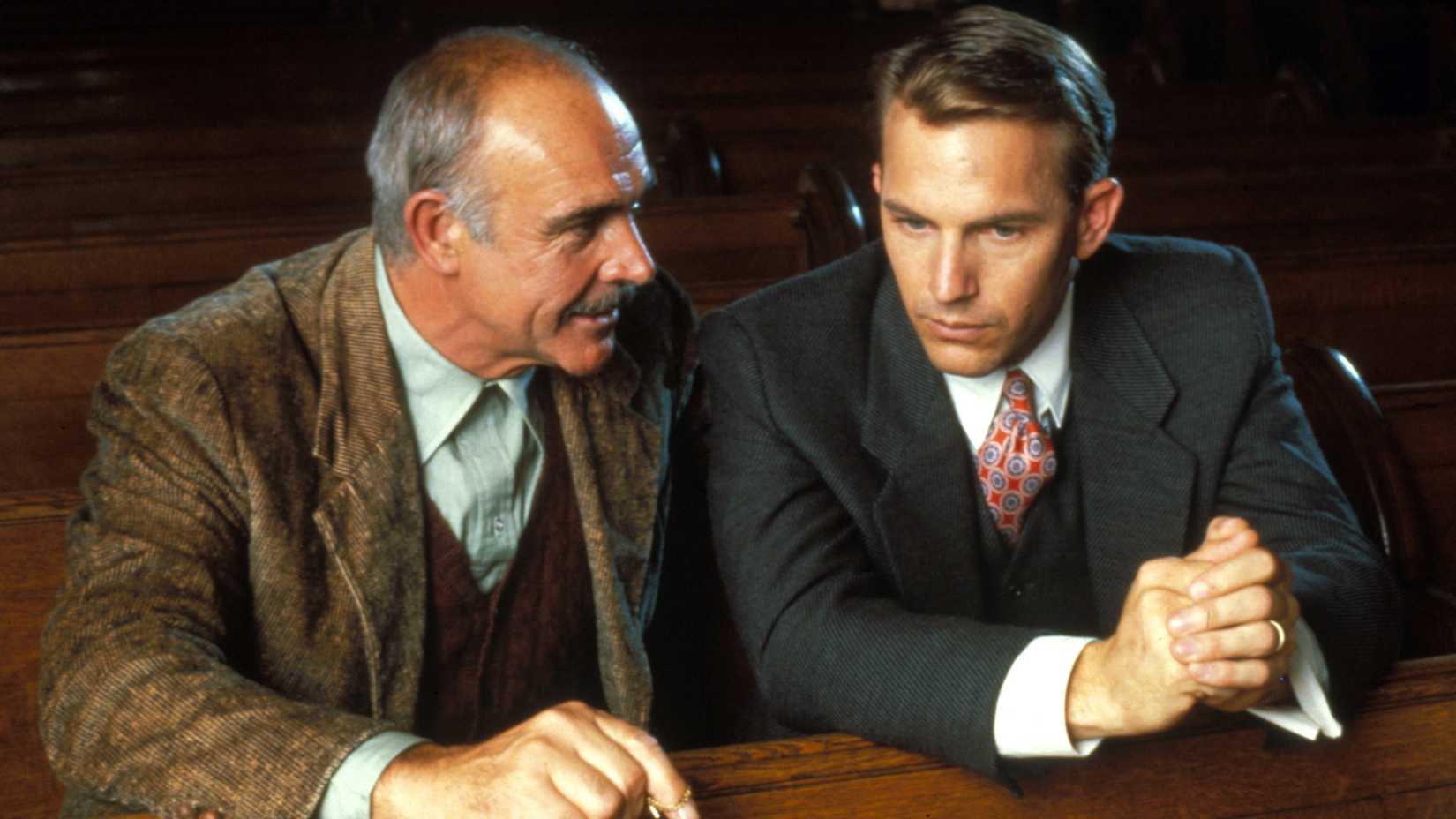 Sean Connery and Kevin Costner in The Untouchables