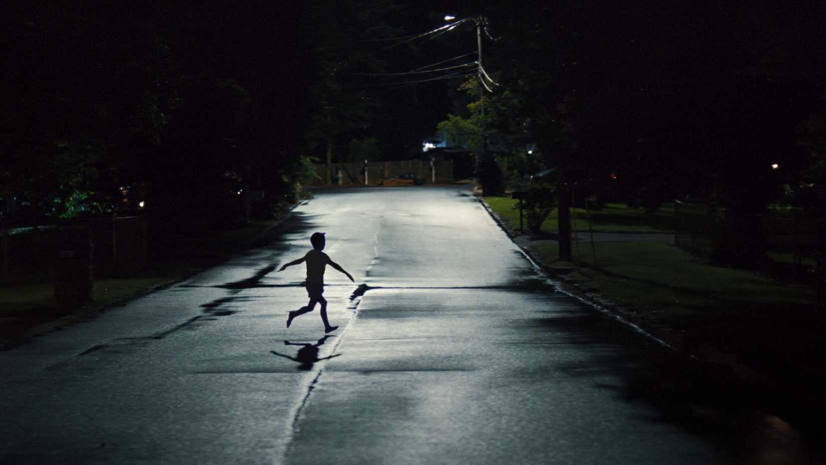 A child running in 'Weapons'