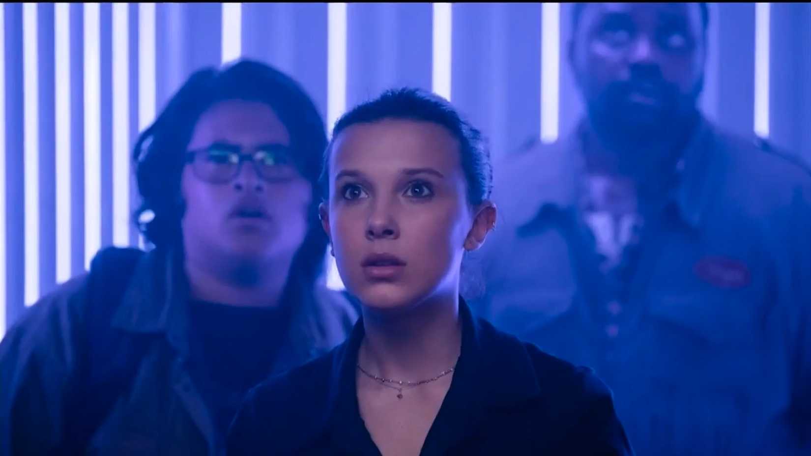 Millie Bobby Brown as Madison staring in Godzilla vs. King Kong
