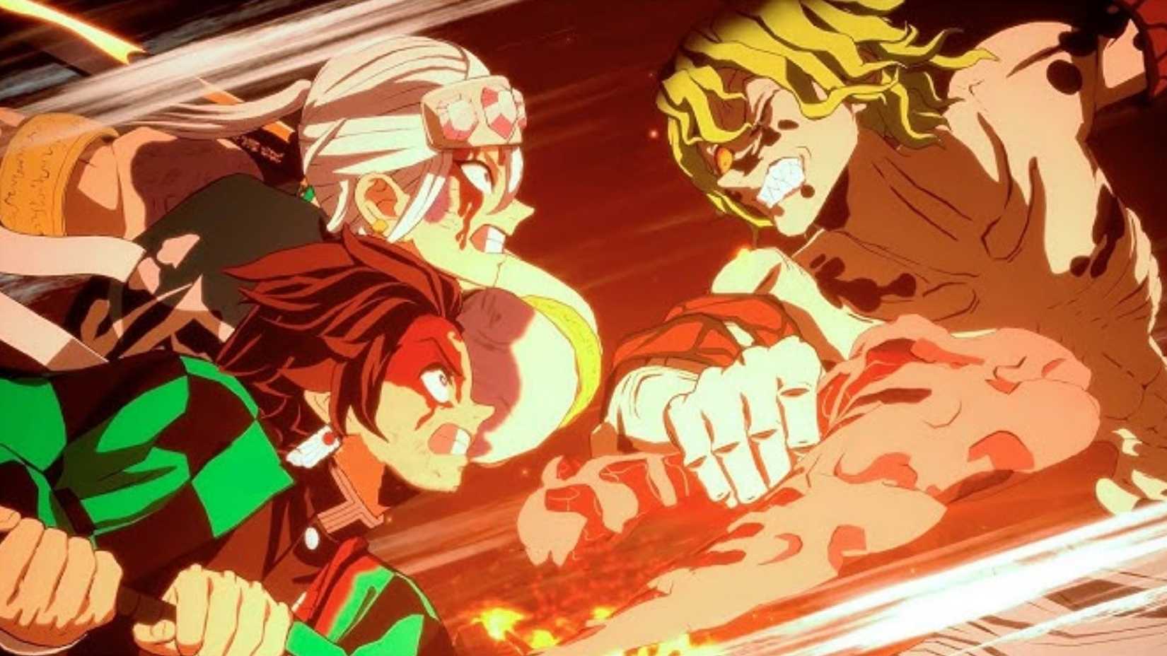 Tengen Uzui & Tanjiro vs Gyutaro & Daki – Demon Slayer: Entertainment District Arc (2022)