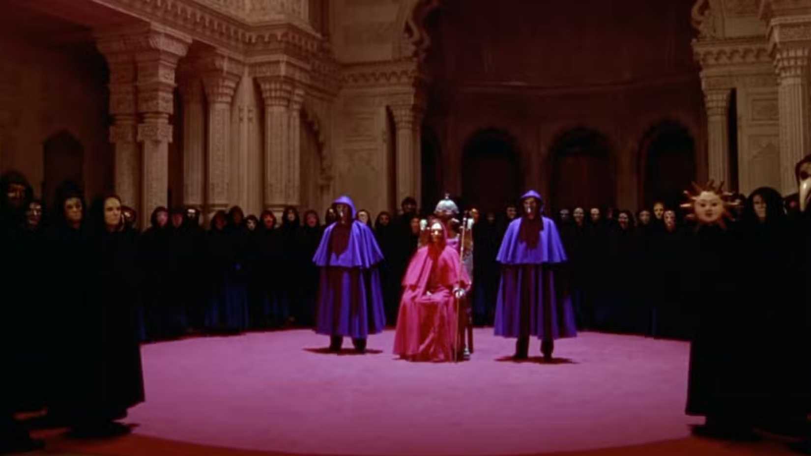 Red Cloak in Eyes Wide Shut