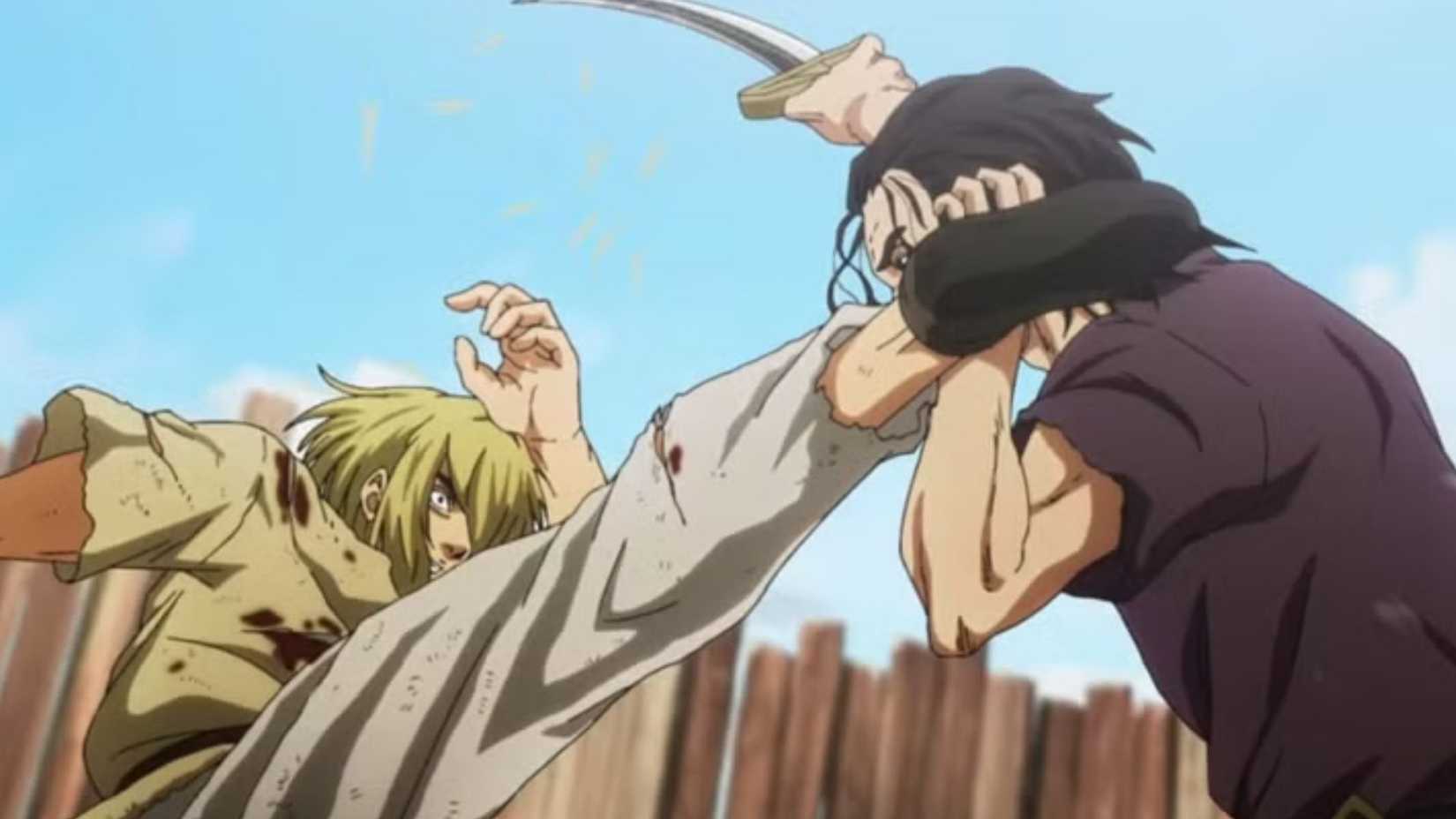 Thorfinn vs Snake – Vinland Saga (2023)