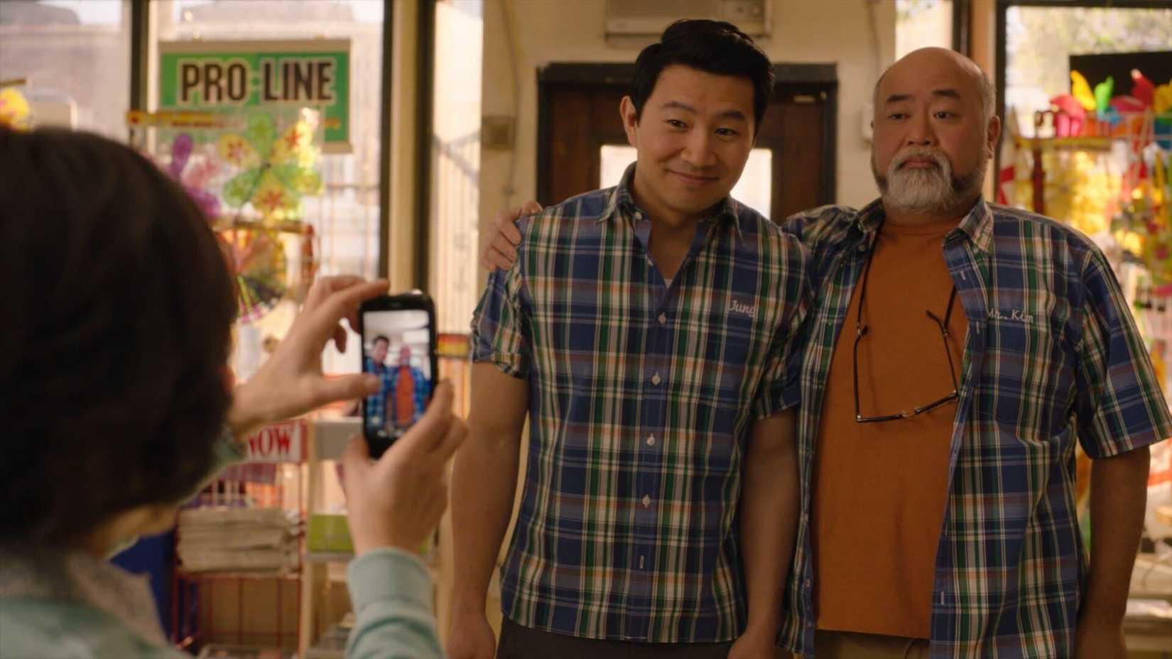 Simu Liu and Paul Sun-Hyung Lee in 'Kim's Convenience'