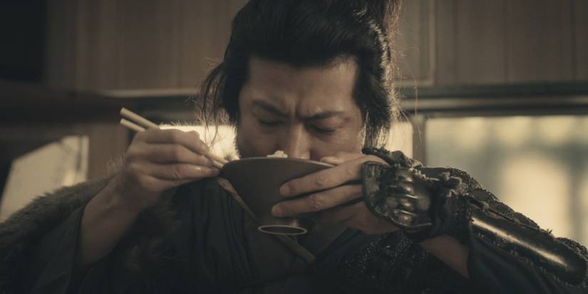 A scene from Samurai Gourmet