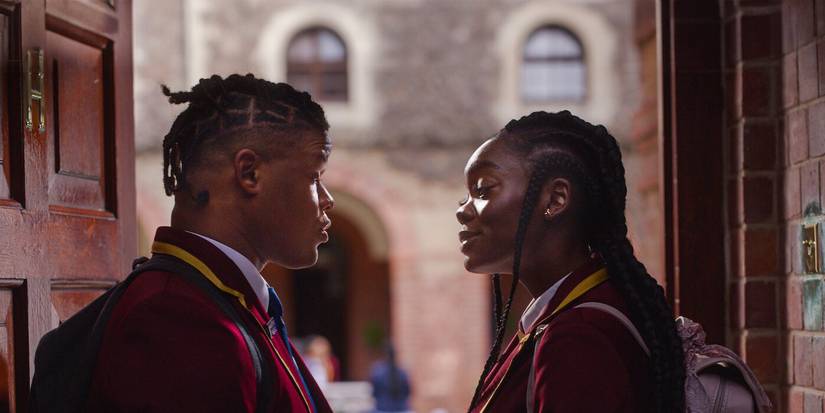 Daniel Windvogel and Ama Qamata in Blood and Water