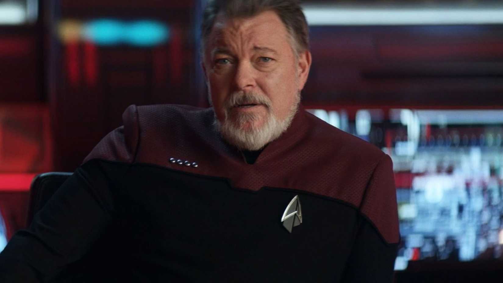 Jonathan Frakes as Captain Riker in Star Trek: Picard