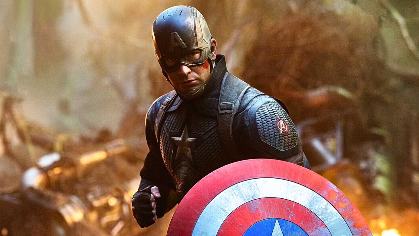 chris evans in avengers endgamem