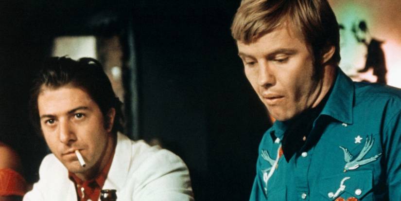 Dustin Hoffman and Jon Voight in Midnight Cowboy