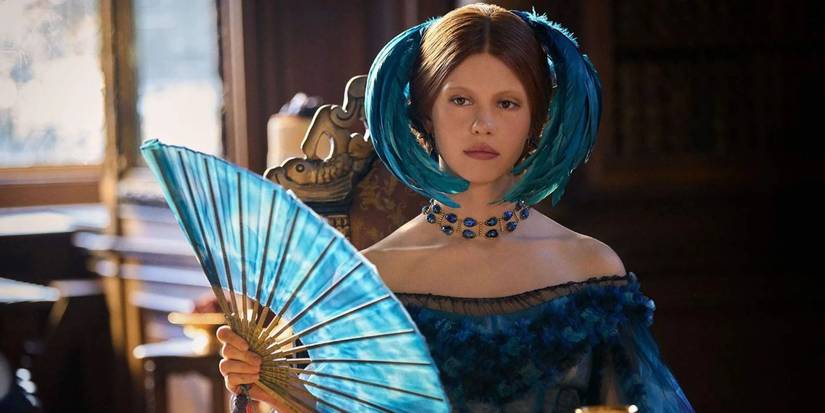 Mia Goth as Elizabeth in Frankenstein (2025)