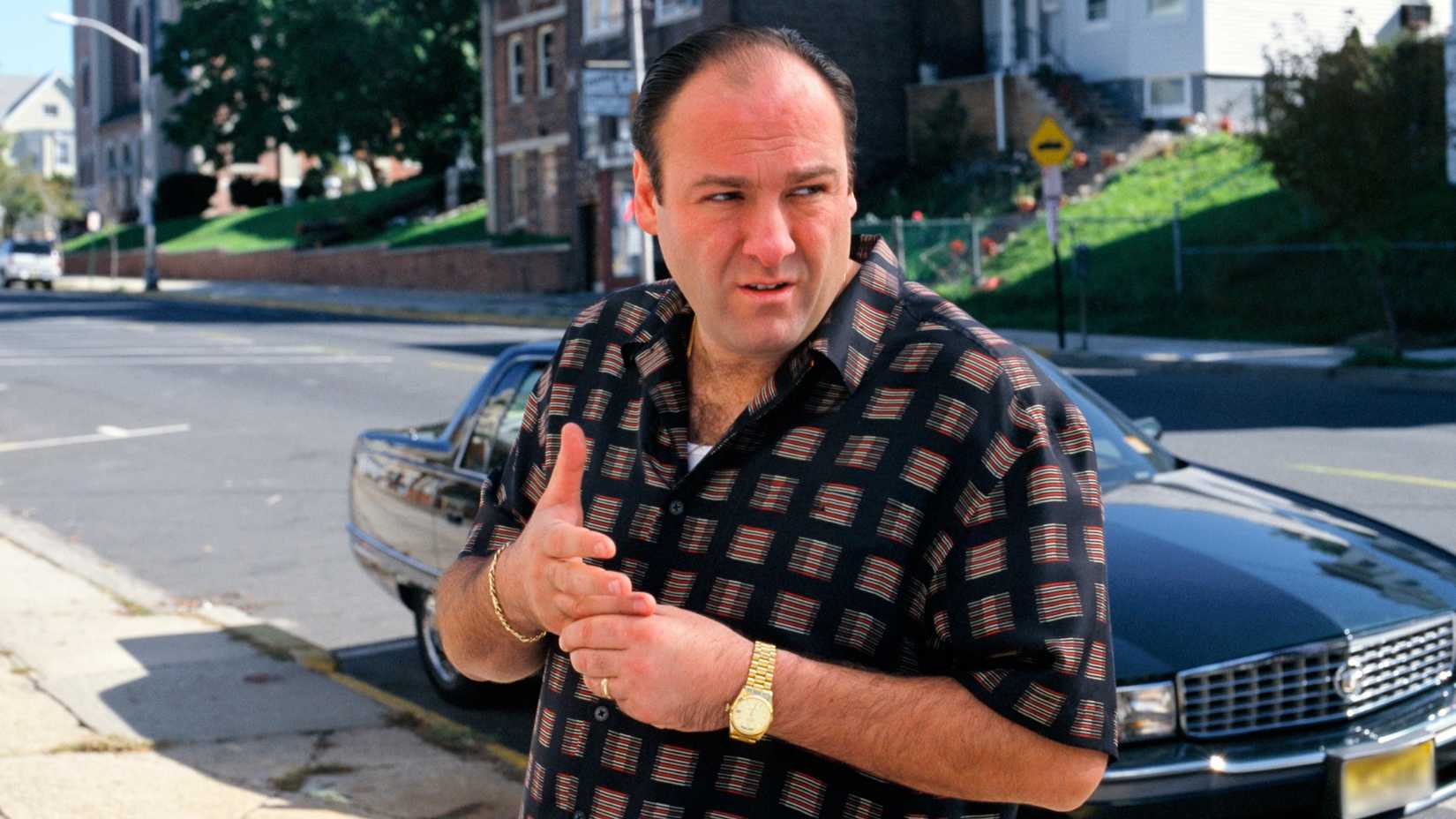 James Gandolfini as Tony Soprano in The Sopranos