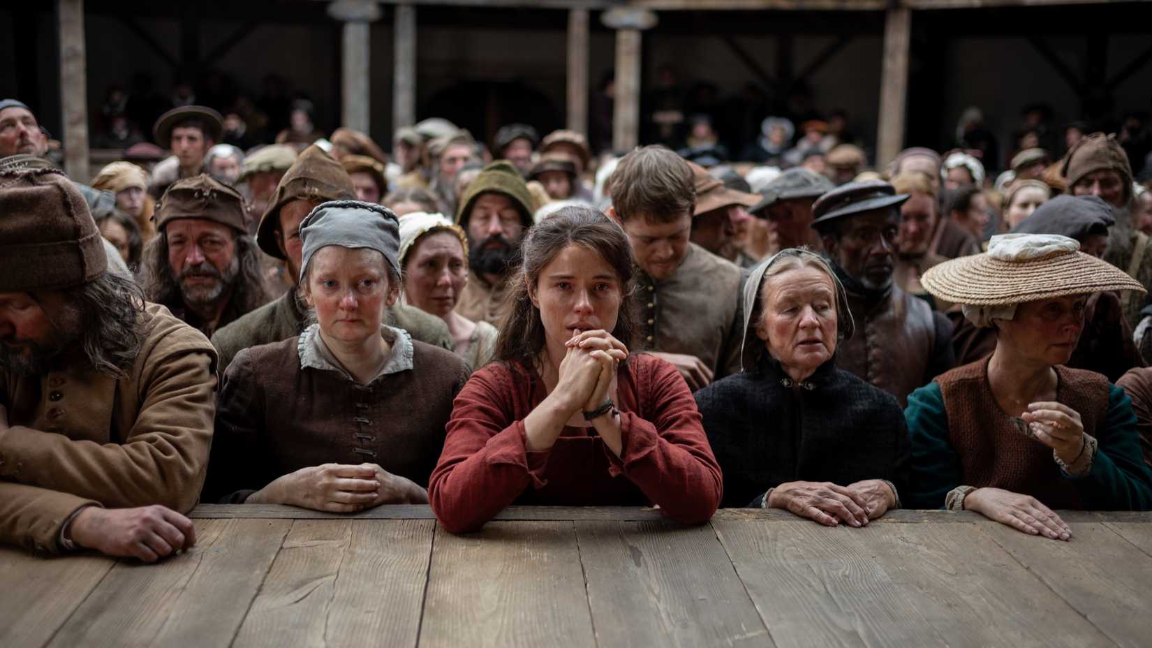 Jessie Buckley stars as Agnes Shakespeare in HAMNET