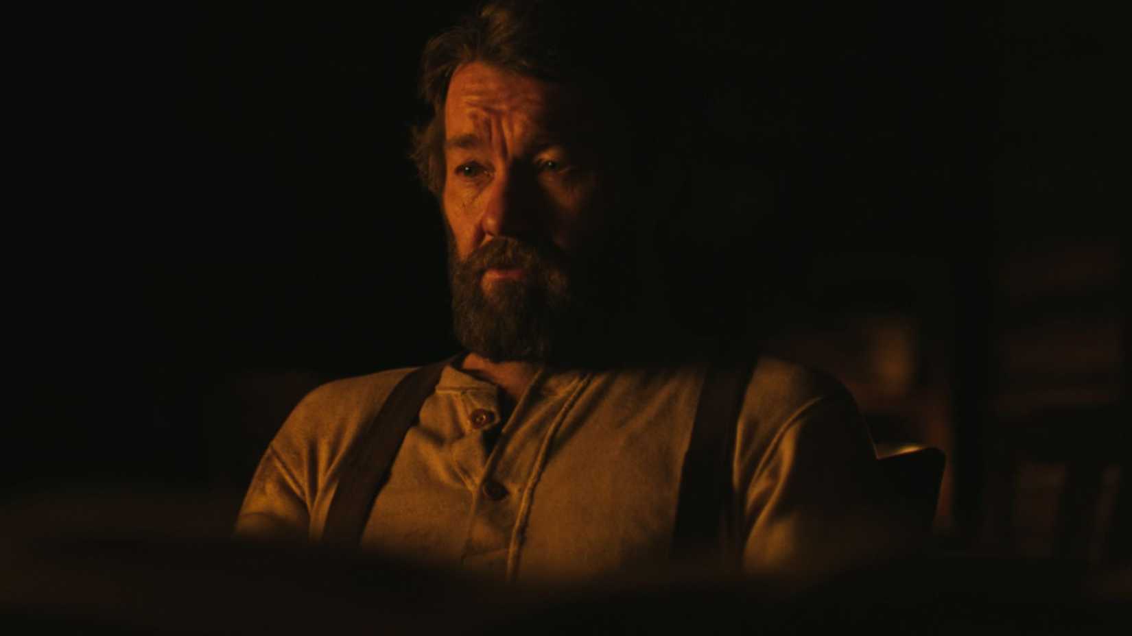 Joel Edgerton as Robert Grainier in Train Dreams