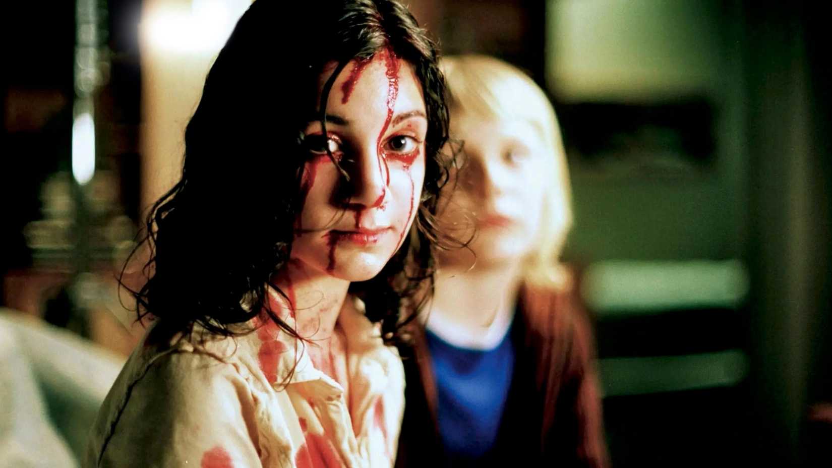 Lina Leandersson as Eli in Let the Right One In