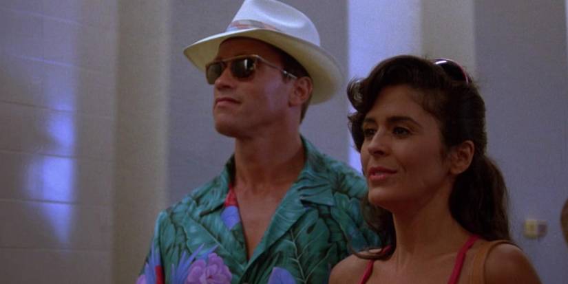 Maria Conchita Alonso as Amber in The Running Man (1987)