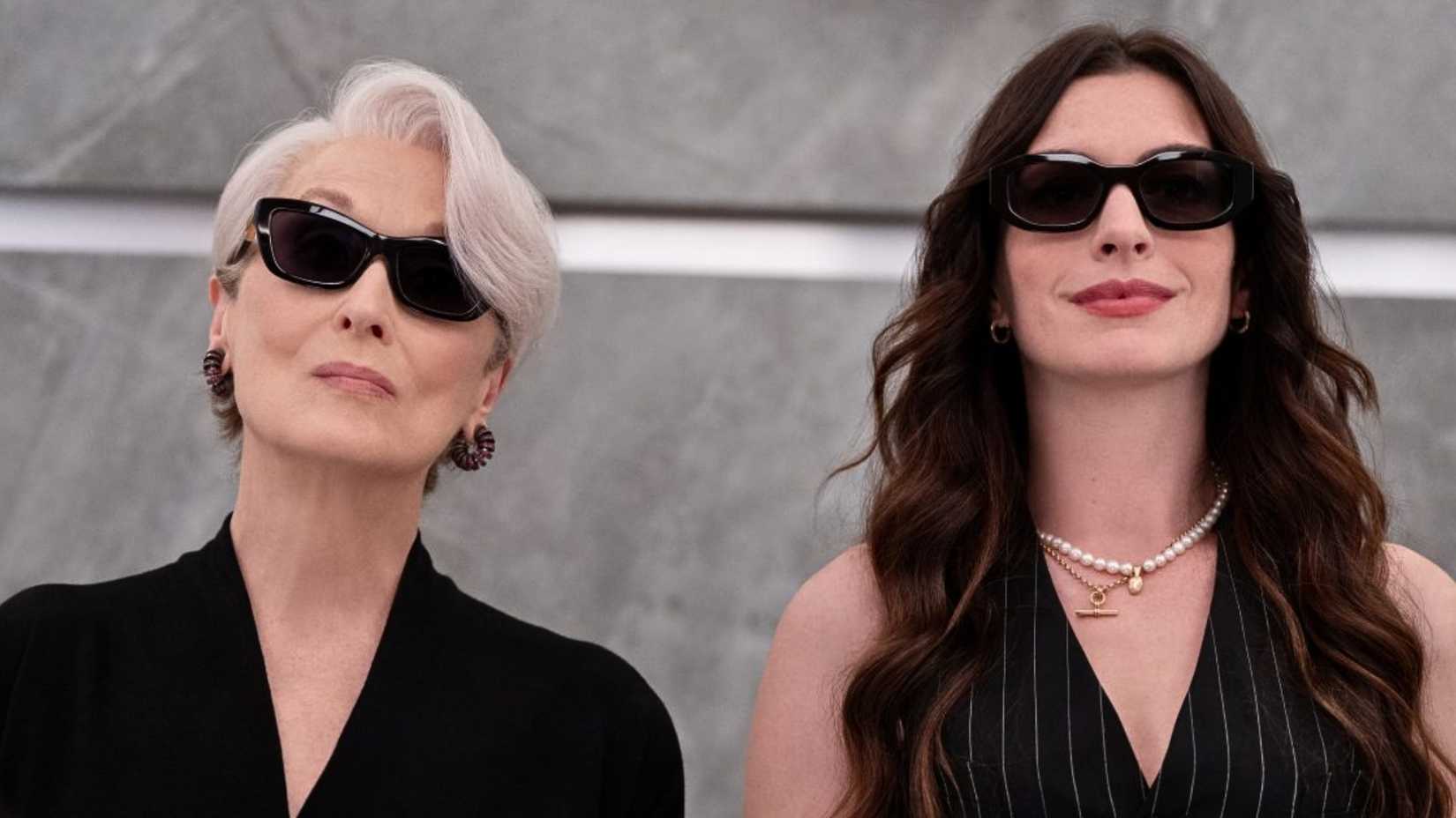 Meryl Streep and Anne Hathaway in Devil Wears Prada 2 (1)