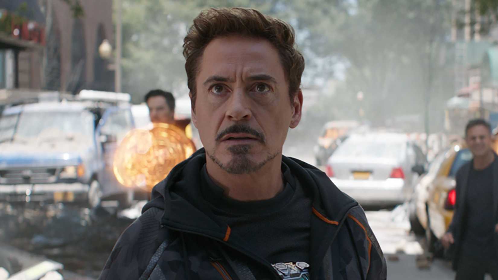 Robert Downey Jr in Avengers Infinity War