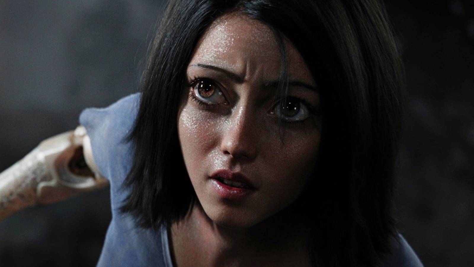 Rosa Salazar in Alita Battle Angel