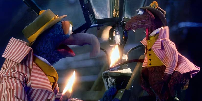 The Muppet Christmas Carol - Rizzo on fire