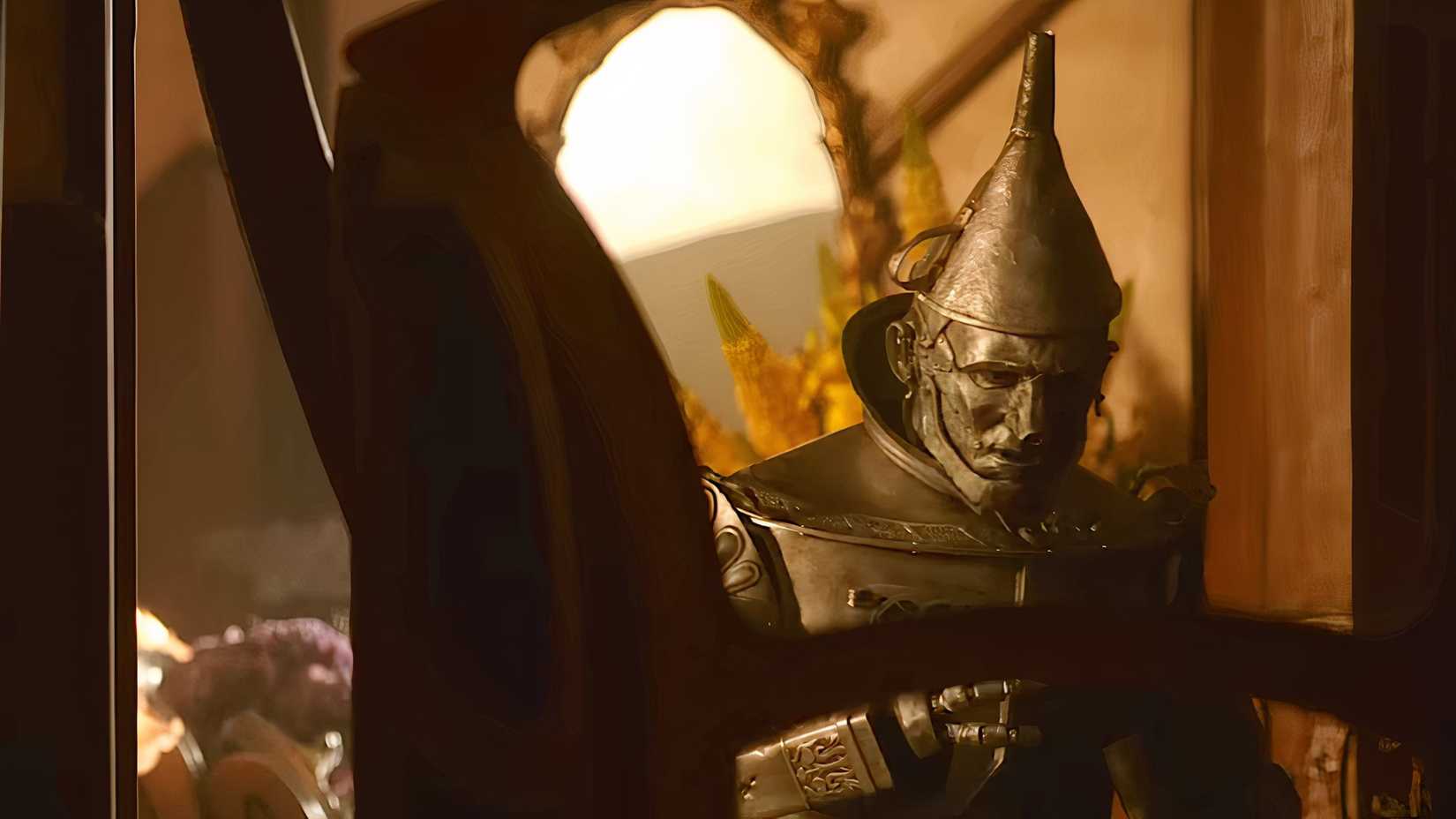 Ethan Slater as the Tin Man in 'Wicked: For Good'