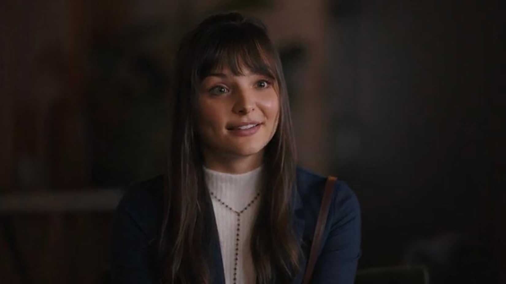 Mel smiling in Tracker.