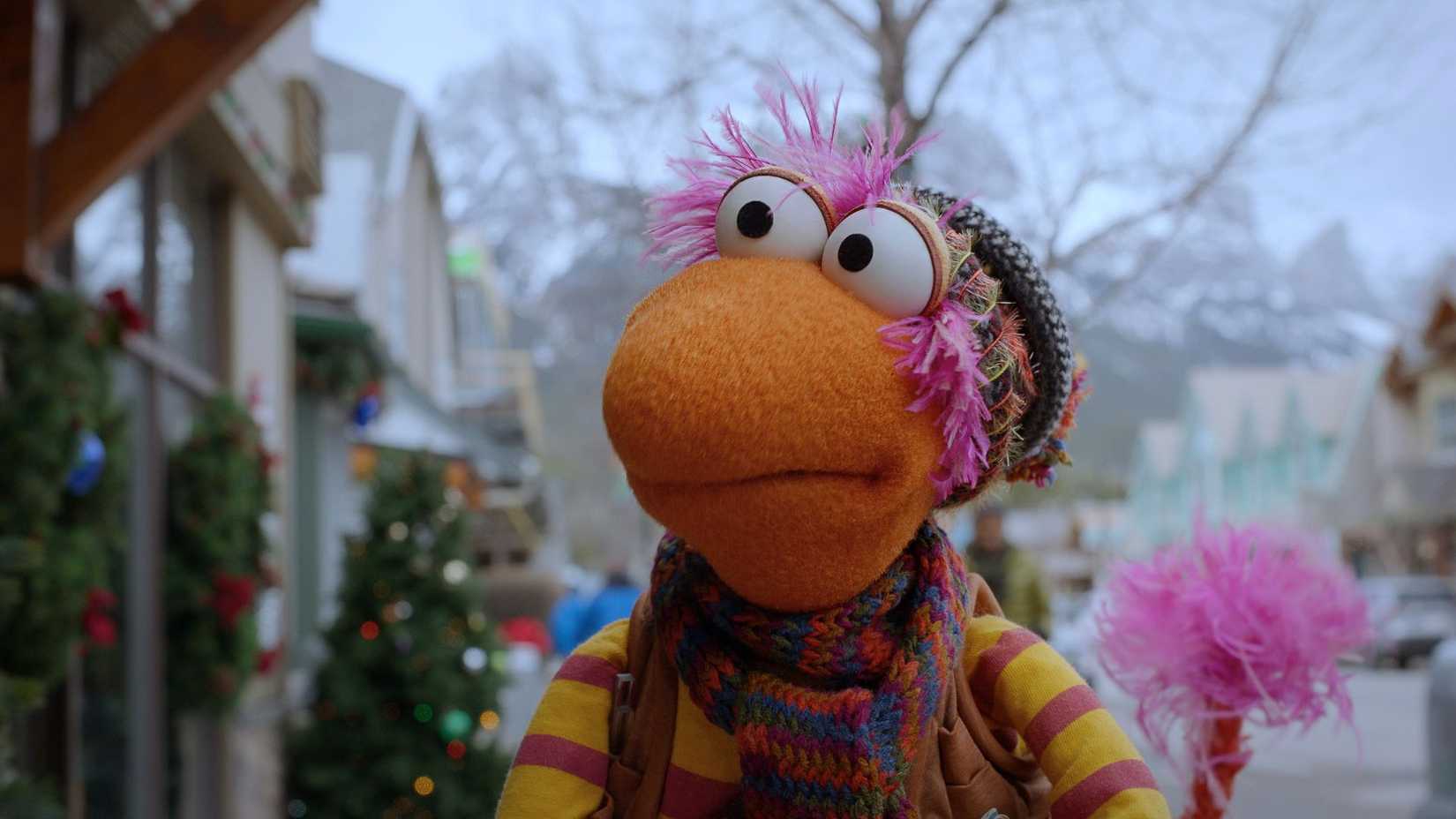Still from the Apple TV movie 'The First Snow of Fraggle Rock'