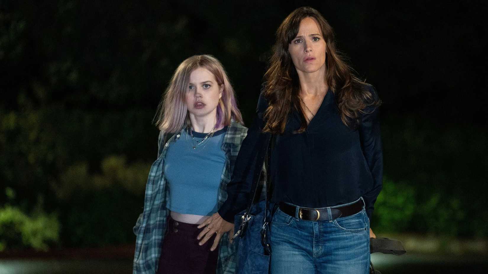 Jennifer Garner protecting Angourie Rice in 'The Last Thing He Told Me'