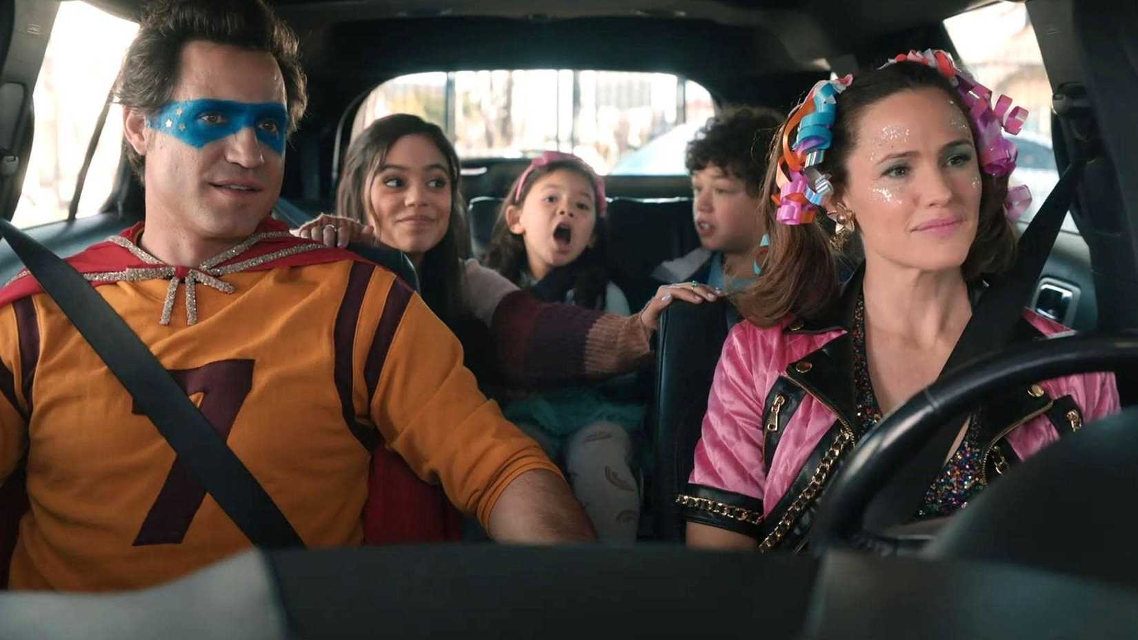Cast of the Netflix Original 'Yes Day' Including Jennifer Garner, Jenna Ortega, and Edgar Ramirez