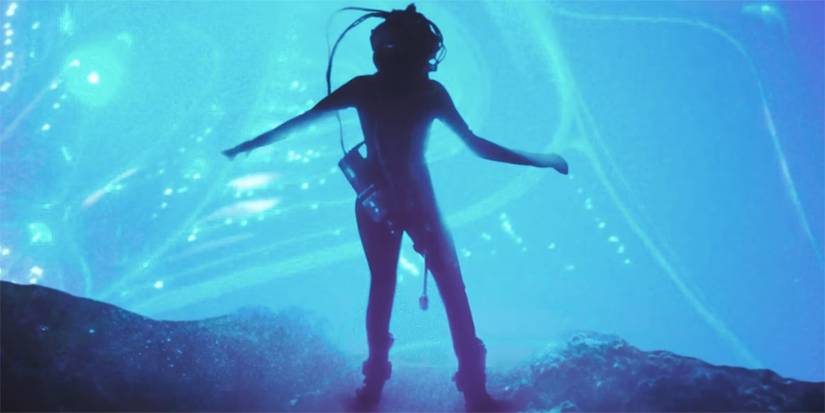 A scene from James Cameron's The Abyss