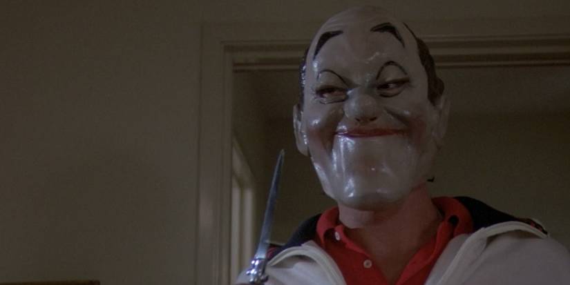 A scene from the horror movie New Years Evil