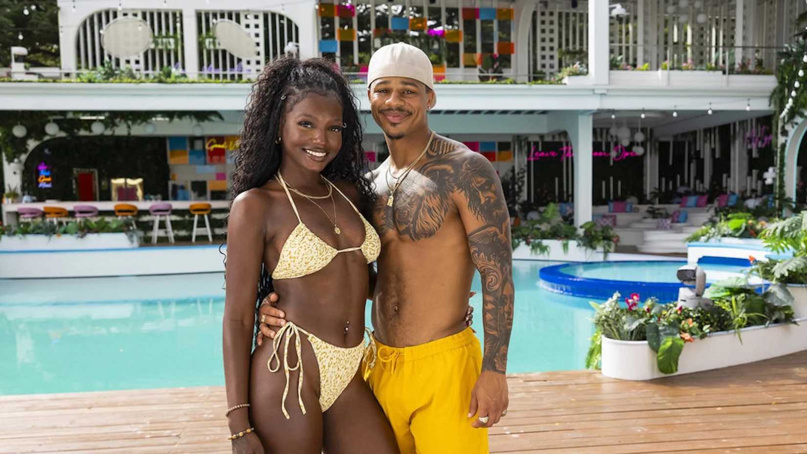 Chelley and Ace in Love Island USA season 7