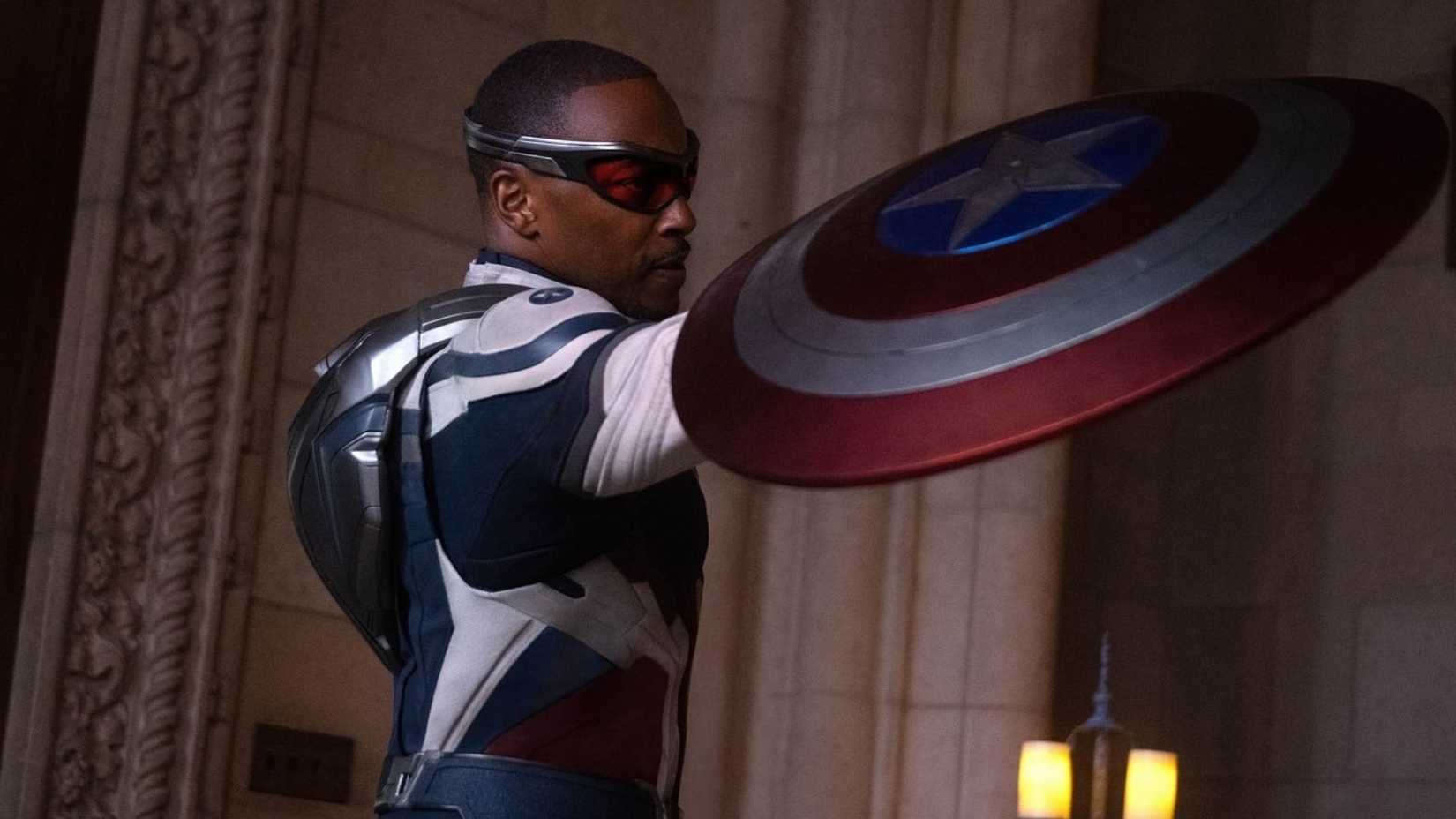 Anthony Mackie as Sam Wilson in Captain America: Brave New World