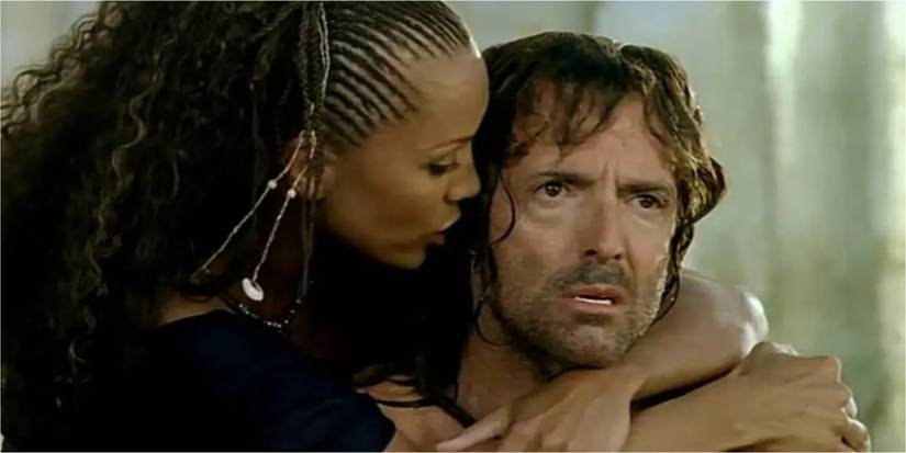 Armand Assante in a sceen from The Odyssey miniseries