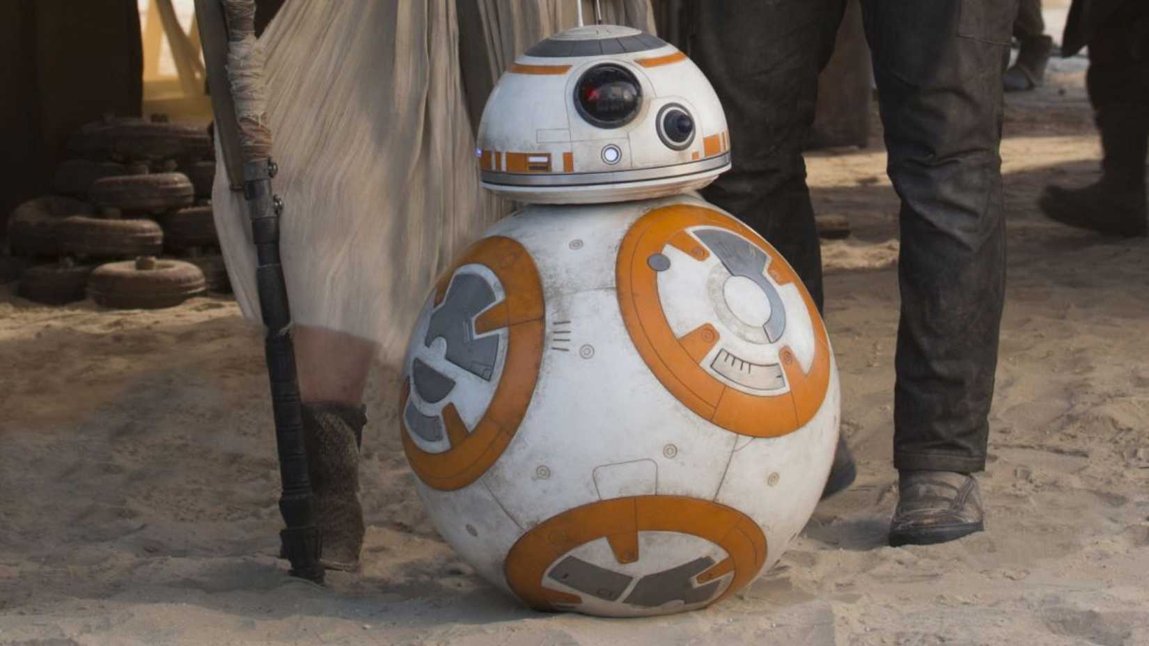 BB-8 in Star Wars the Force Awakens