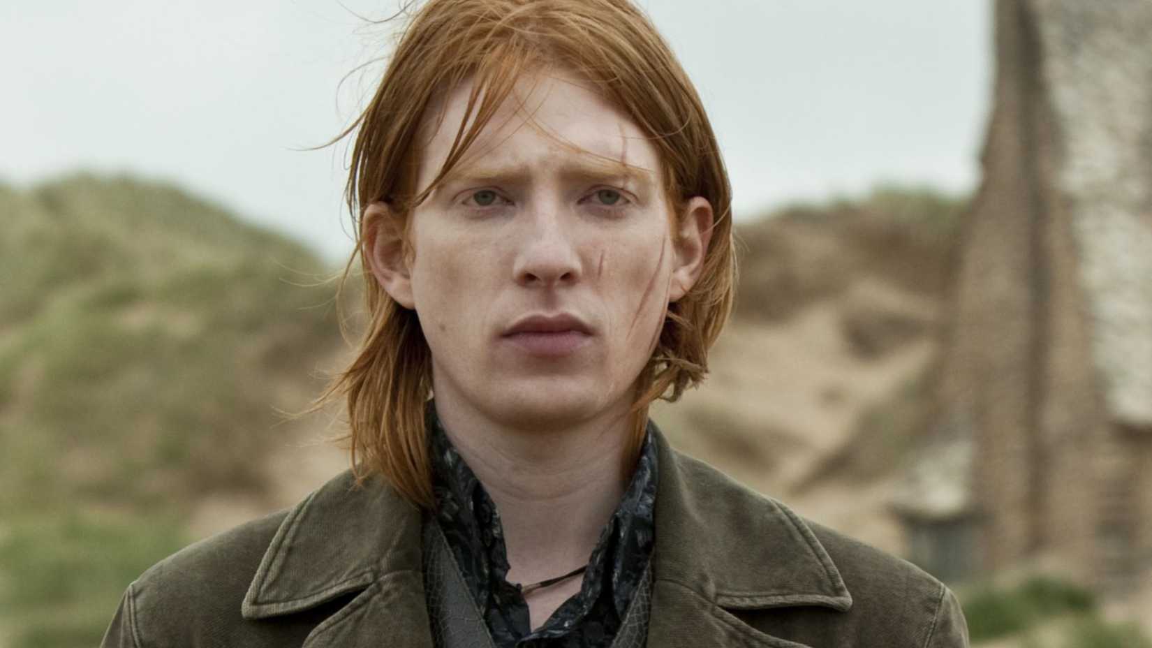 Bill Weasley looking thoughtful in Harry Potter