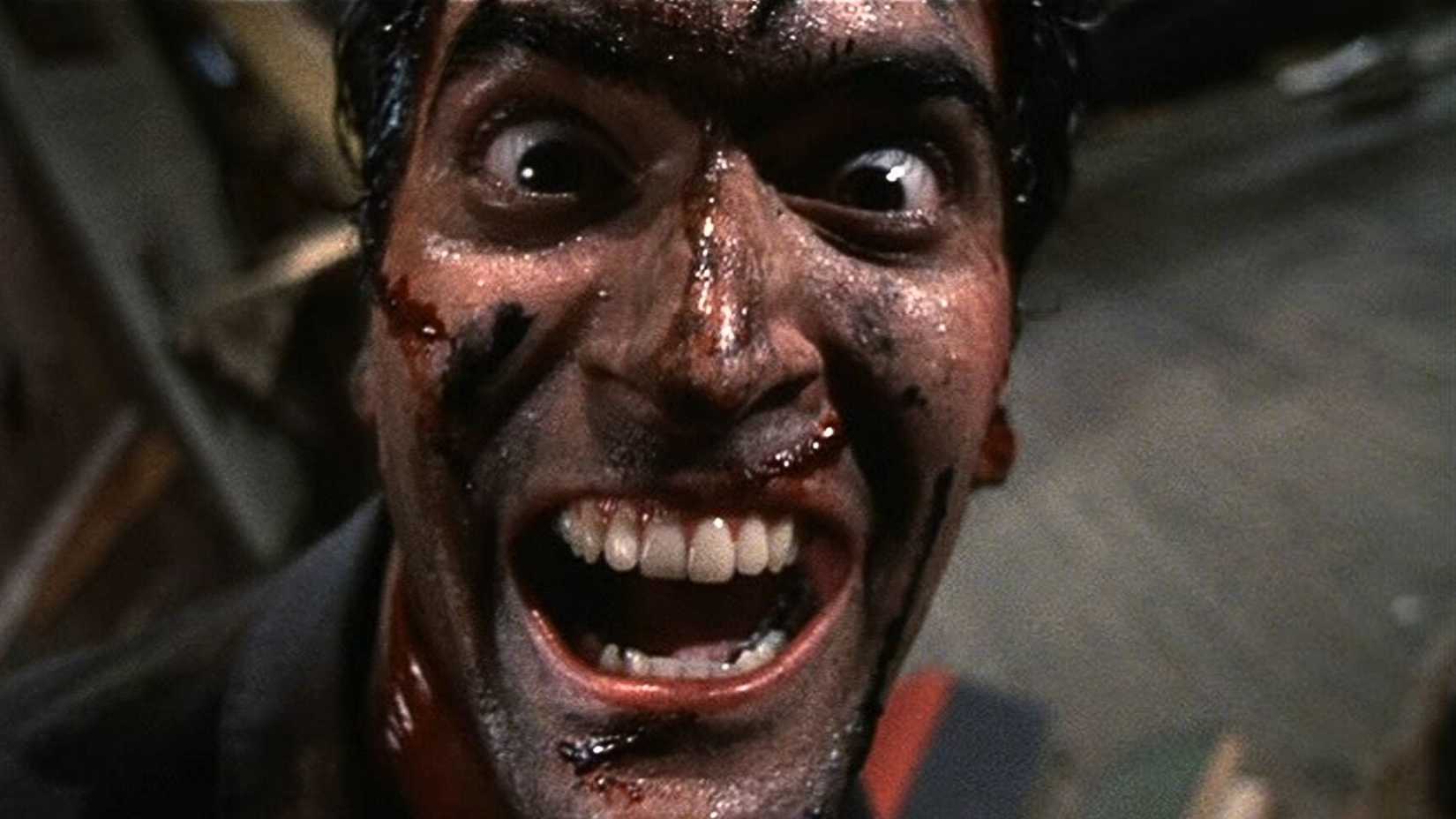 Bruce Campbell in Evil Dead II