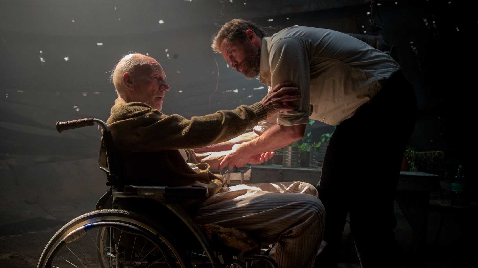Charlies Xavier and Wolverine in Logan
