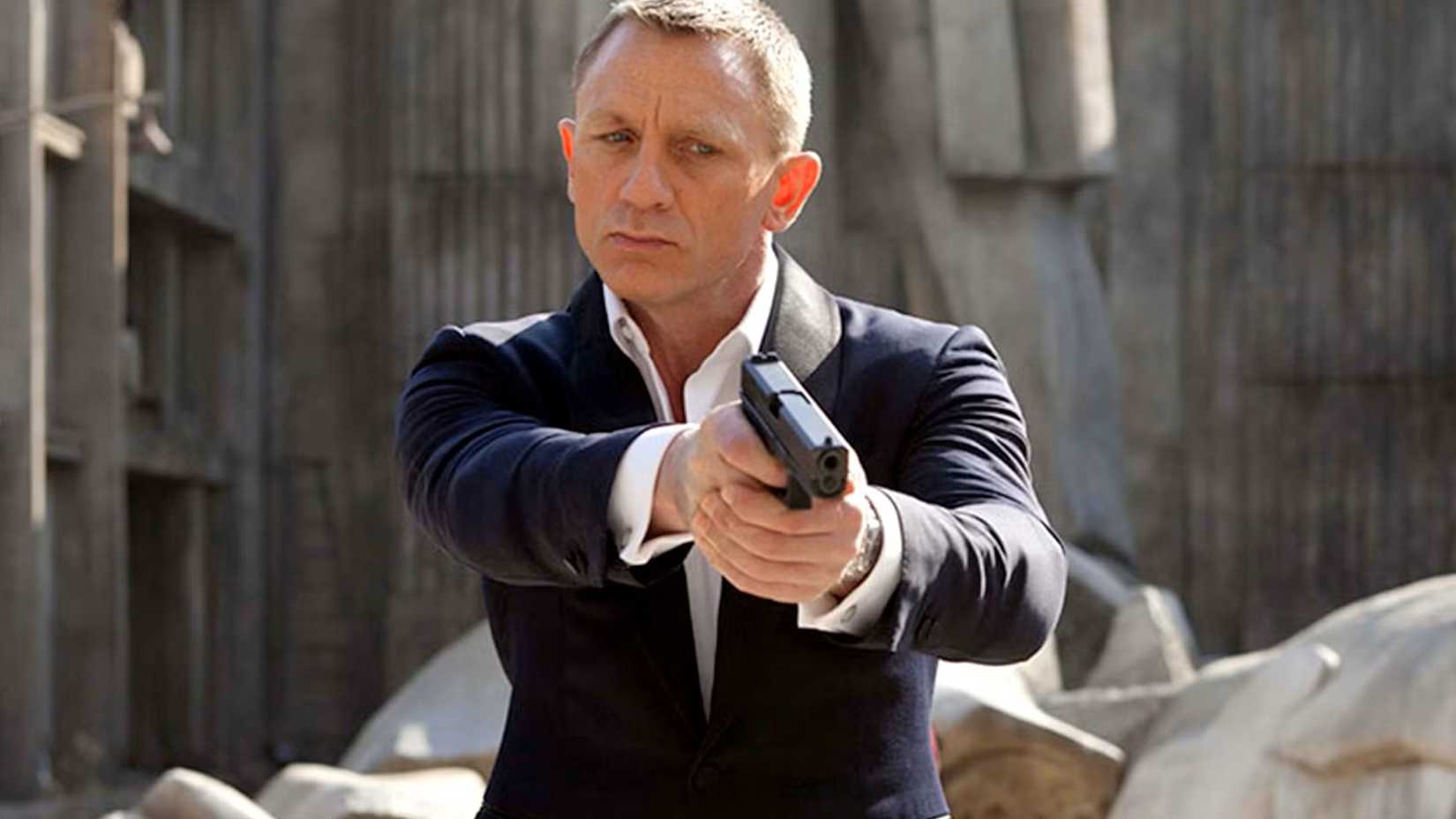 Daniel Craig as James Bond in Skyfall.