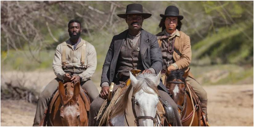David Oyelewo in a scene from Lawmen Bass Reeves