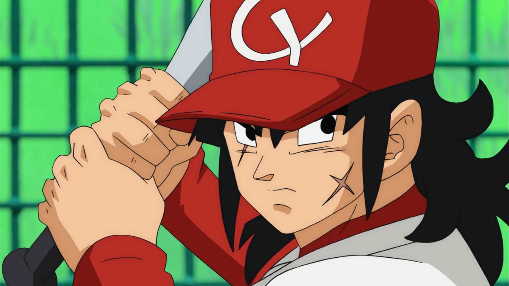 Yamcha as a baseball player