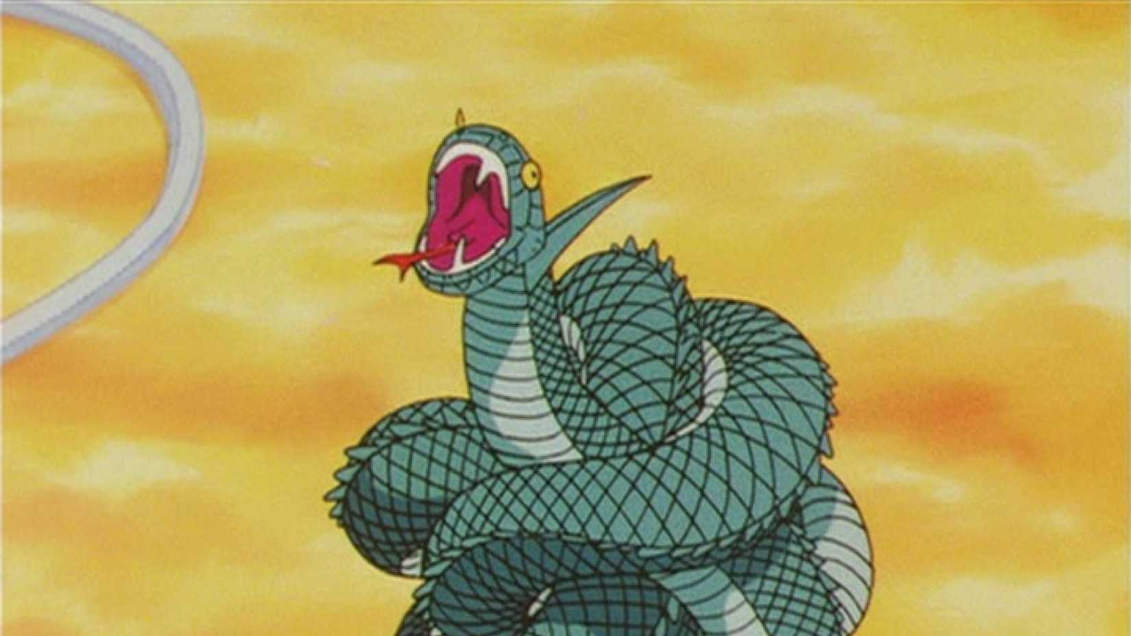 Princess Snake tied into a knot