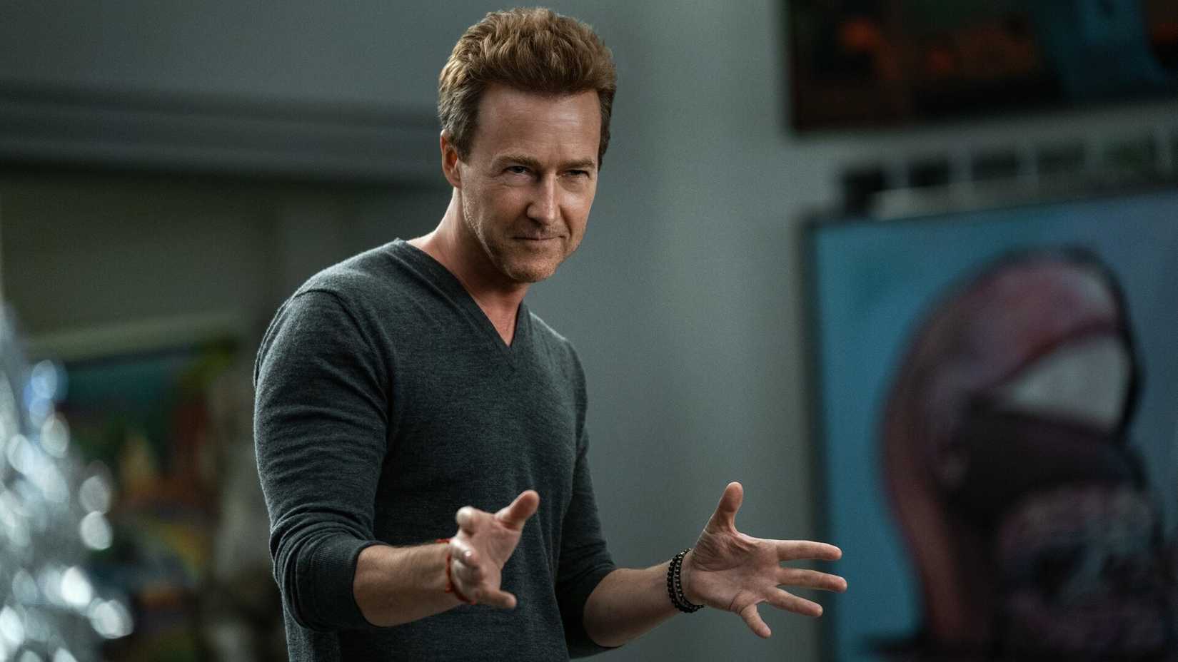 Edward Norton in Glass Onion