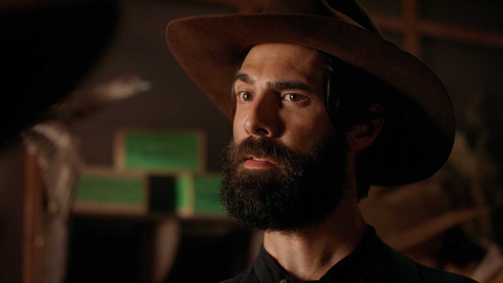  President Theodore Roosevelt (Mason Beals) in 'Elkhorn'