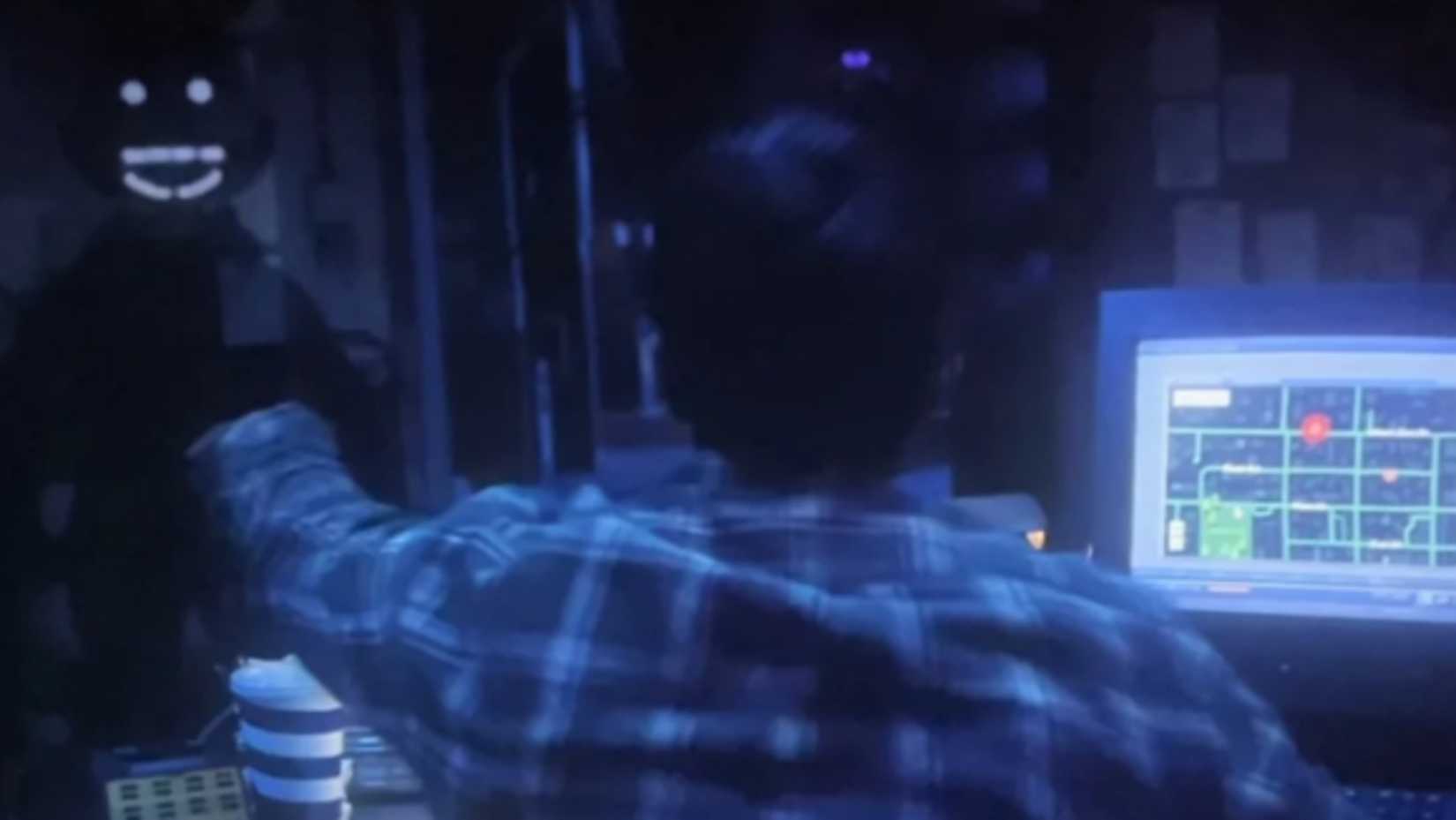 Shadow Bonnie appears in Five Nights at Freddy's 2