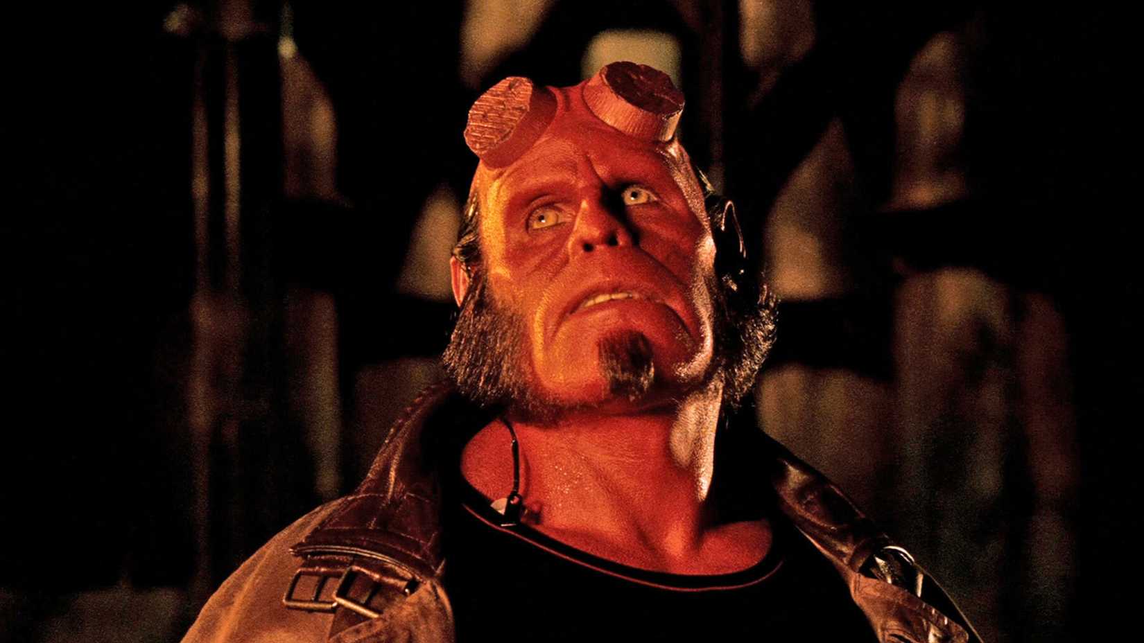 Ron Perlman in Hellboy