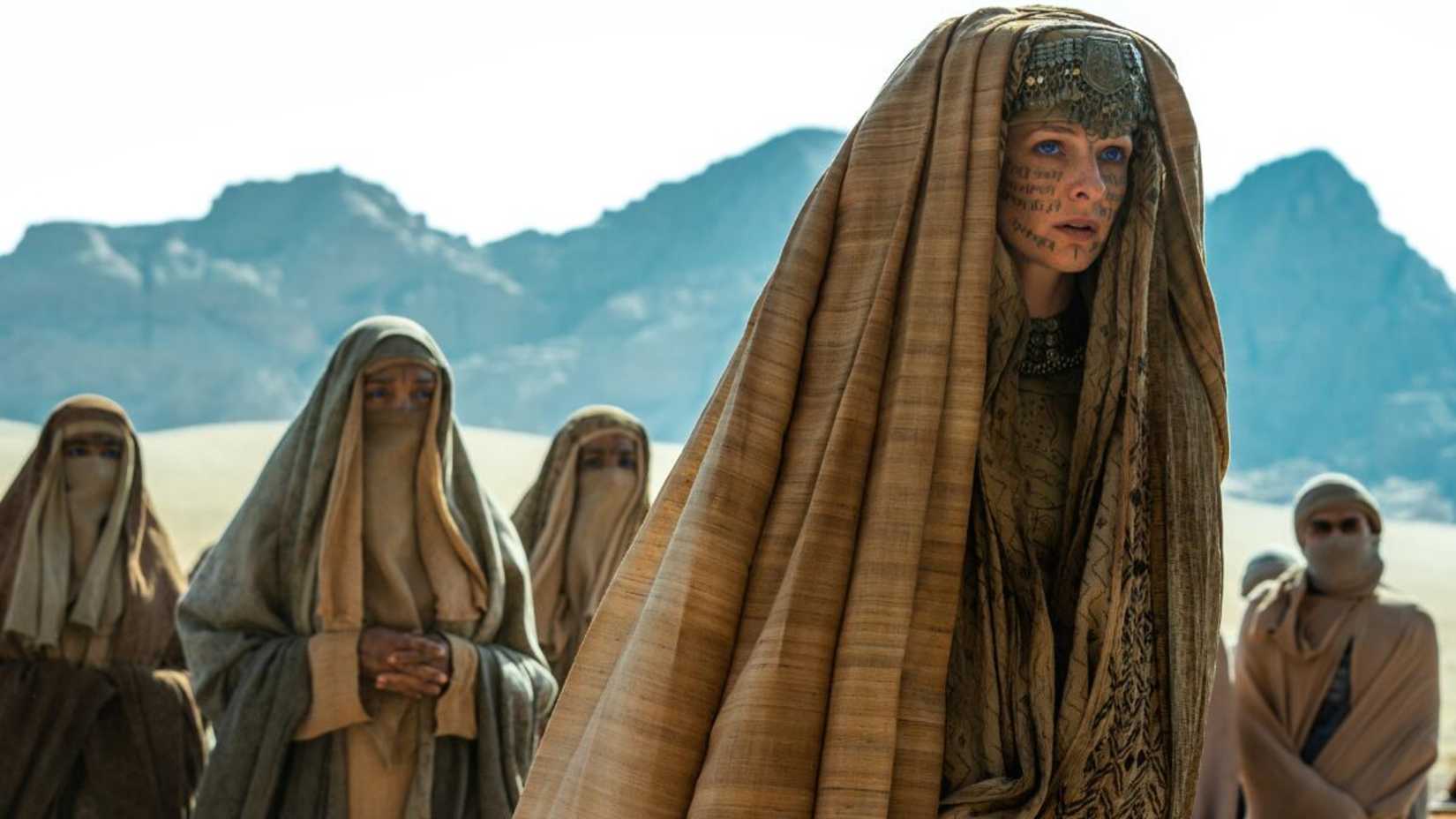 Lady Jessica leads the Bene Gesserit in Dune