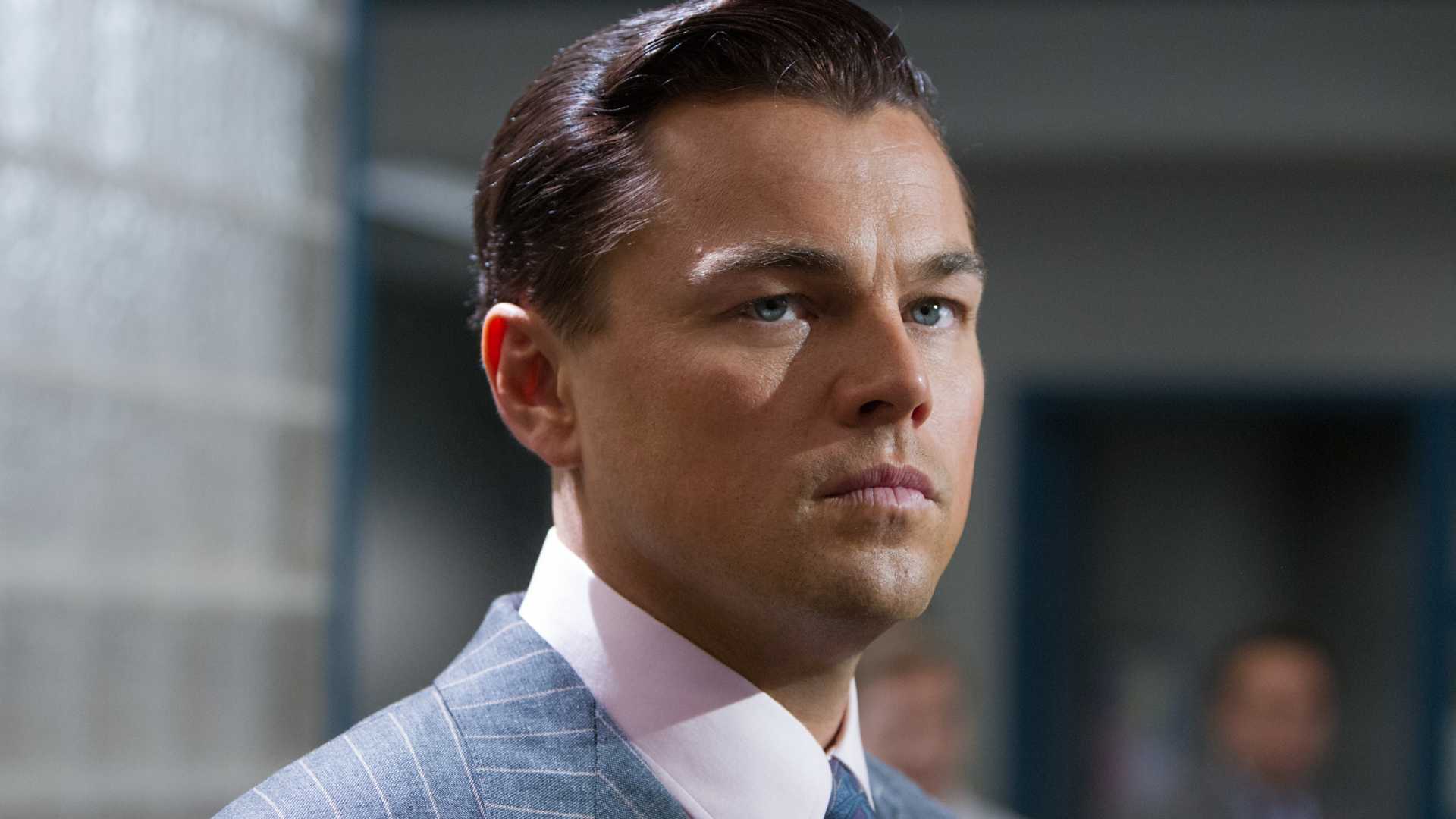 Leonardo DiCaprio in The Wolf of Wall Street