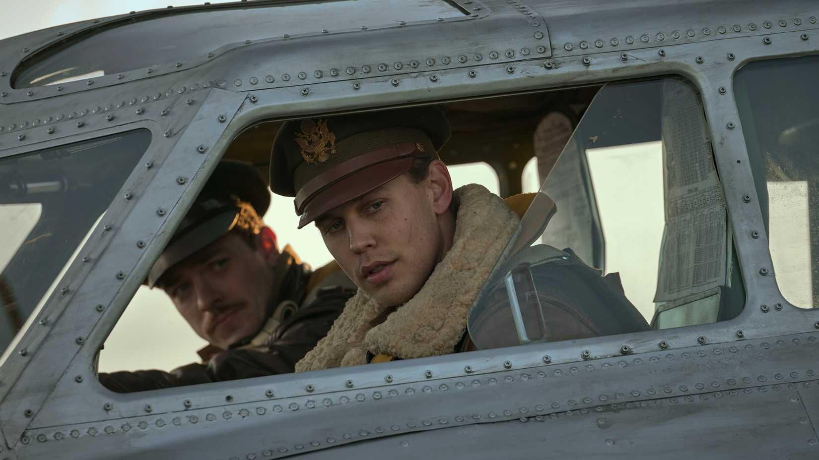 Buck flies a plane in Masters of the Air