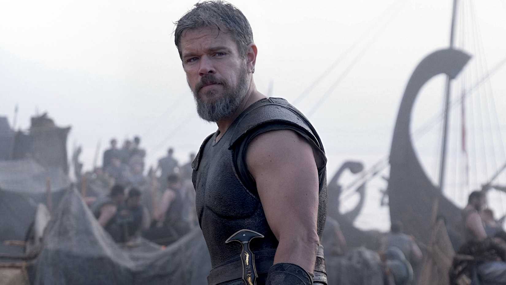 Matt Damon as Odysseus in The Odyssey