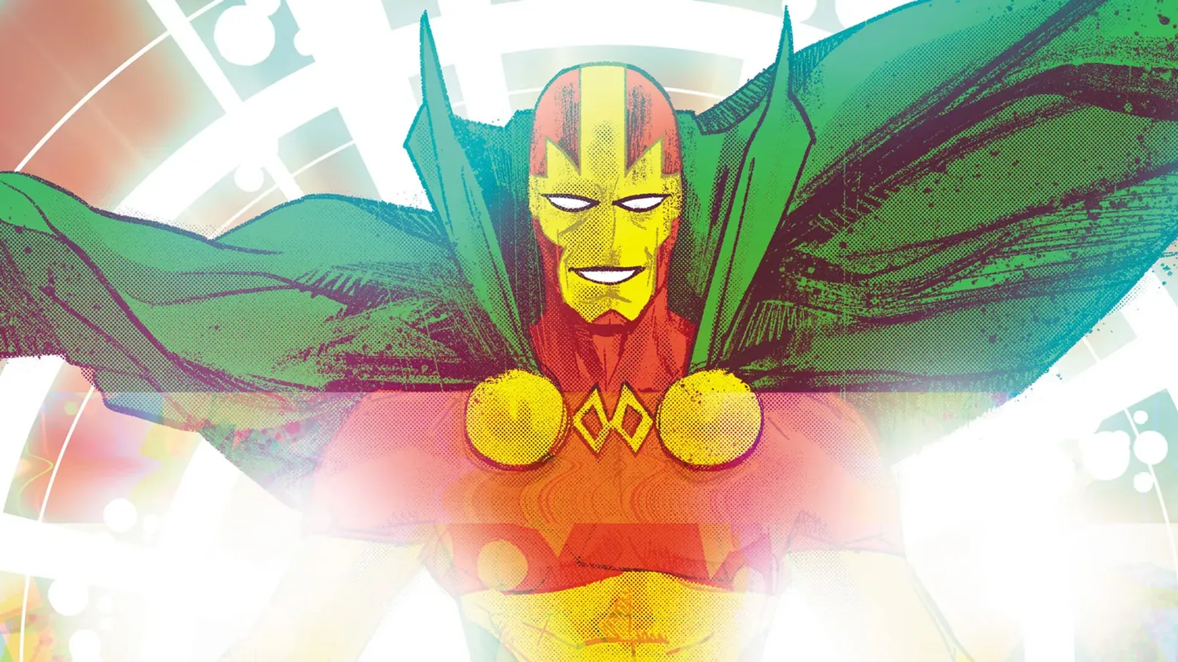 Mister Miracle smiling